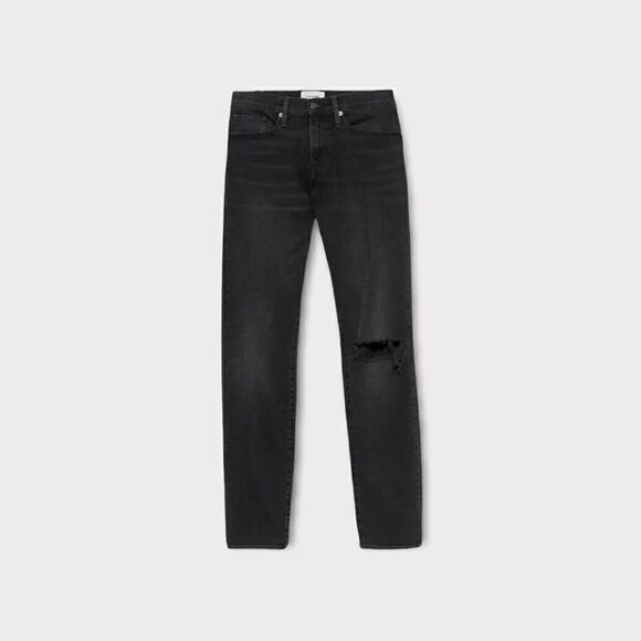 FRAME Men’s L'Homme Black Skinny Jeans Size 33 NWT - Picture 6 of 15